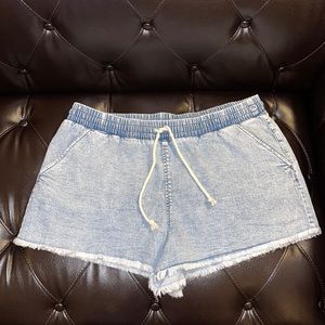 NWOT Cutoff Elastic Shorts